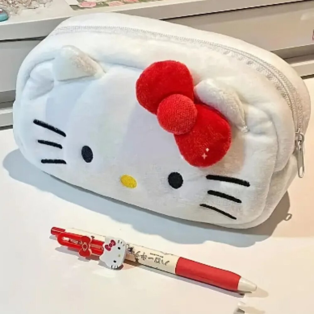 Cute Hello Kitty Printed Pen Pouch / Makeup pouch / Pencil Bag